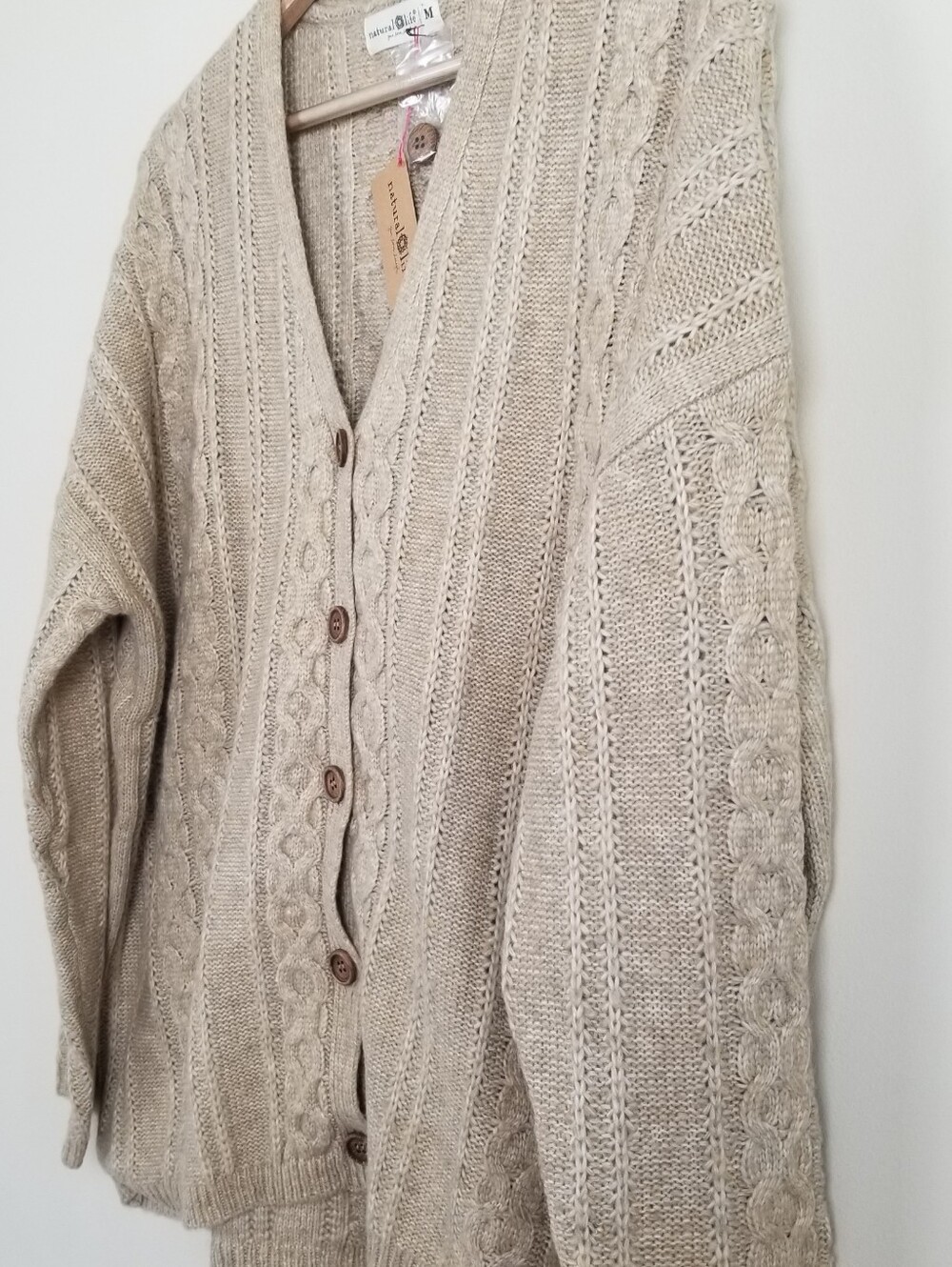 Natural Life Cardigan Sweater Size Medium NWT - Picture 3 of 7